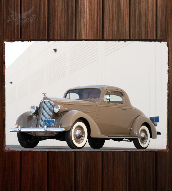 Металлическая табличка Packard Six Coupe Металлическая табличка Packard Six Coupe